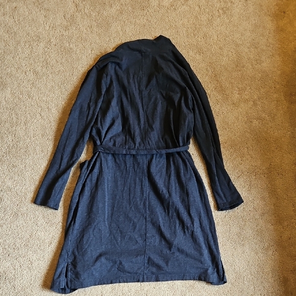 Pact Navy Belted Bath Robe - Picture 9 of 10